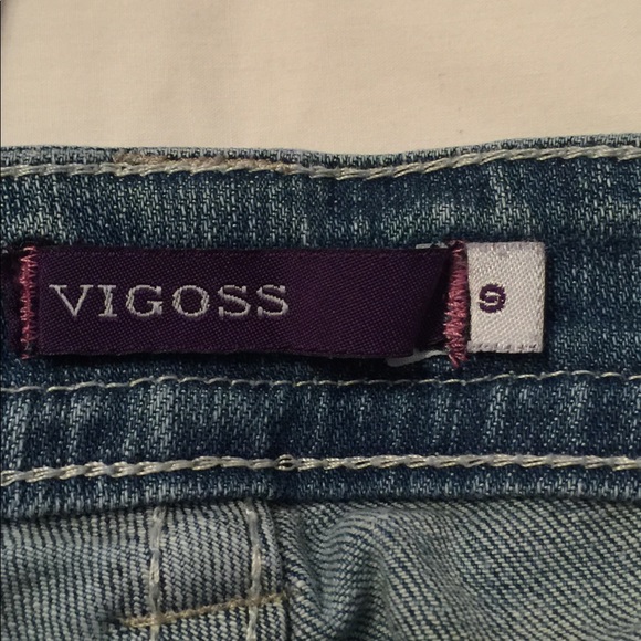 Ladies Vigross Distressed Bootcut Jeans - Picture 2 of 8